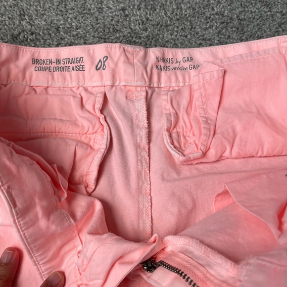 Broken in straight pant by Gap, khakis size 8 - Picture 4 of 4